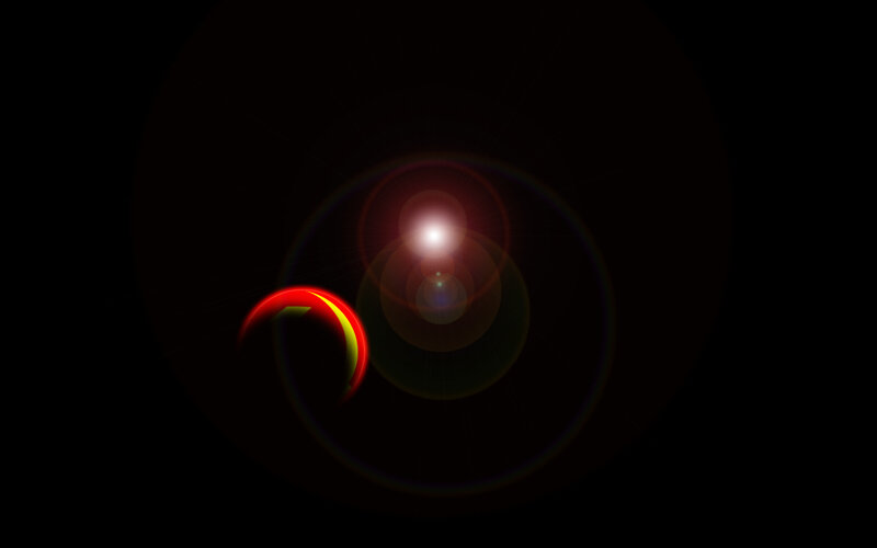 abstract red light effect