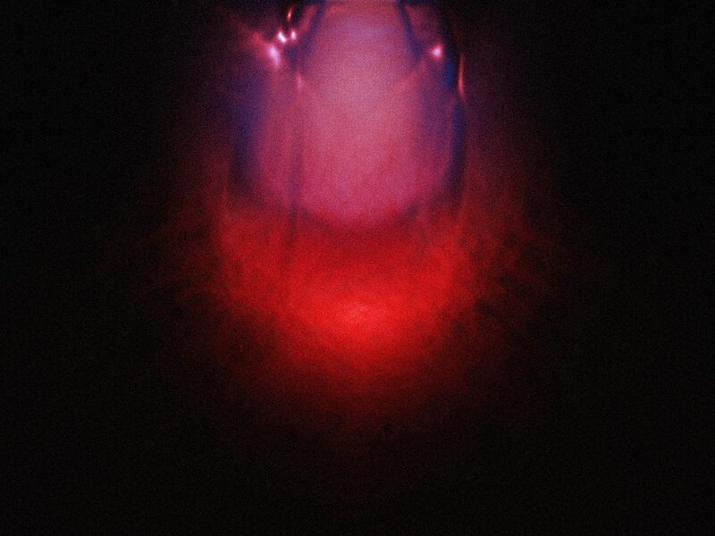 abstract red light glow