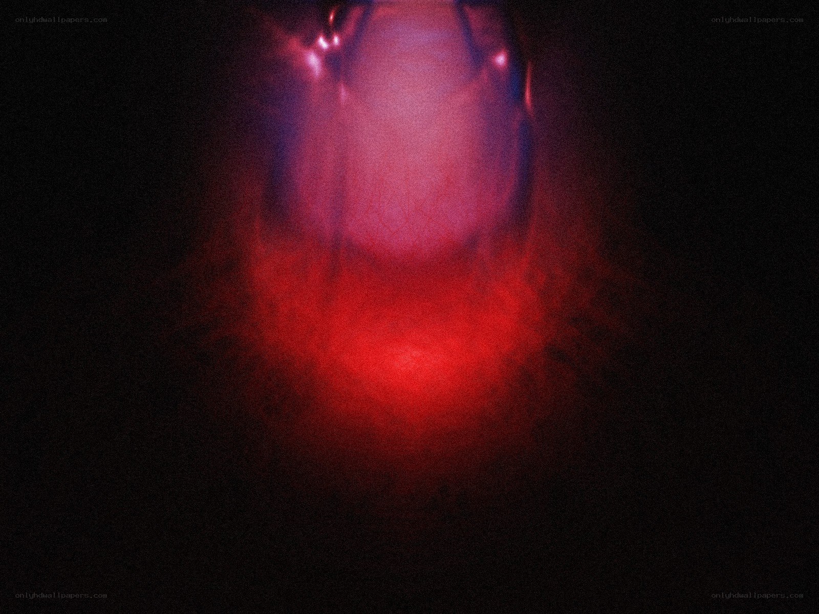 abstract red light glow