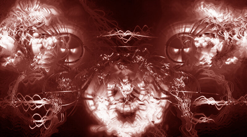 Abstract Red Light Patterns — Chaotic