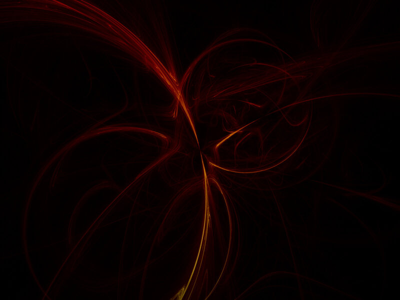 Abstract Red Light Patterns — Dramatic, Digital Art