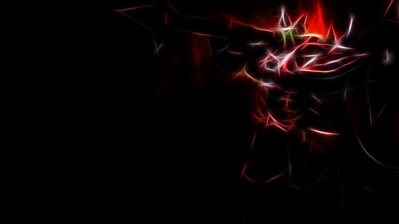 abstract red light streaks