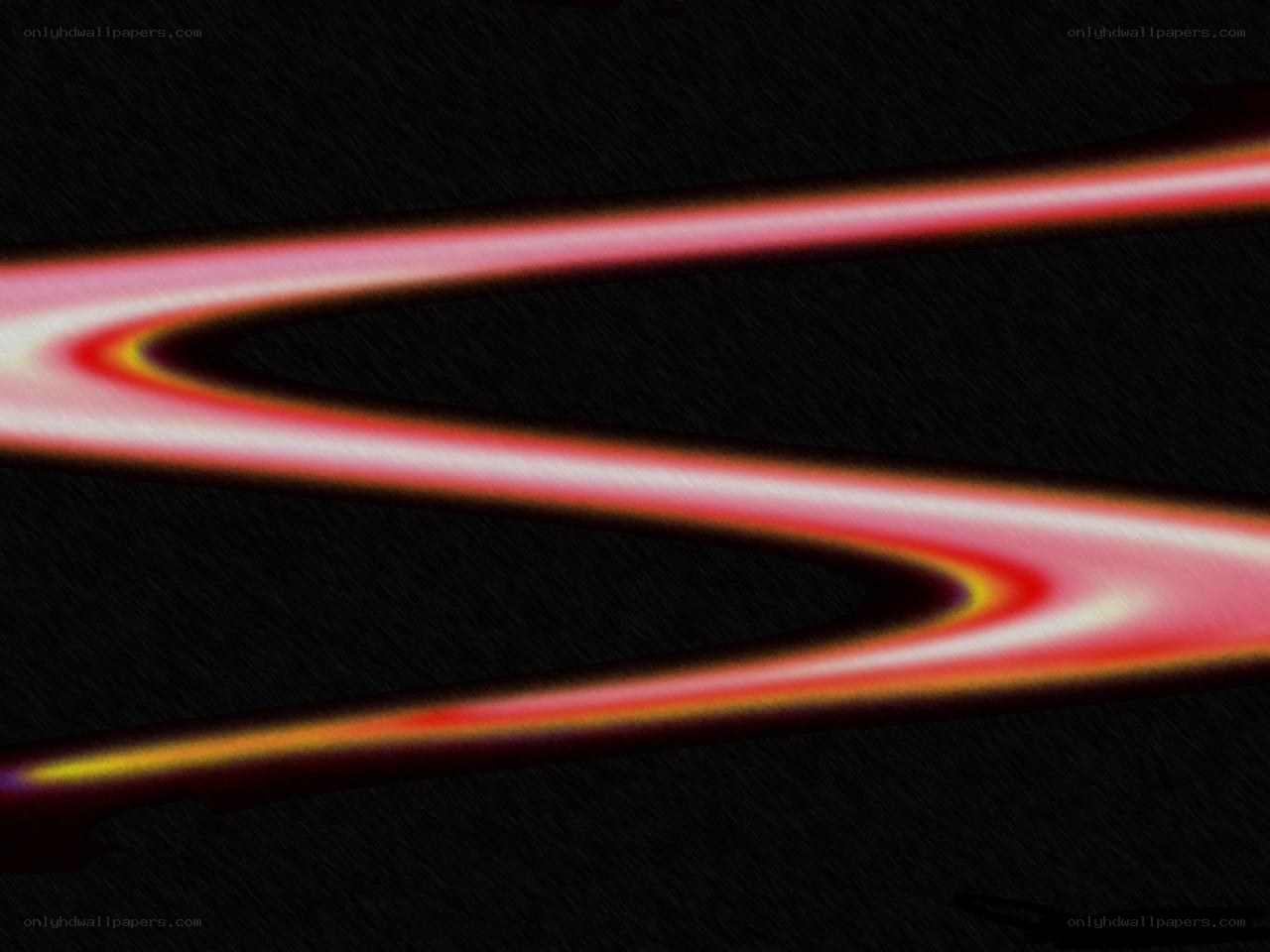 abstract red light streaks