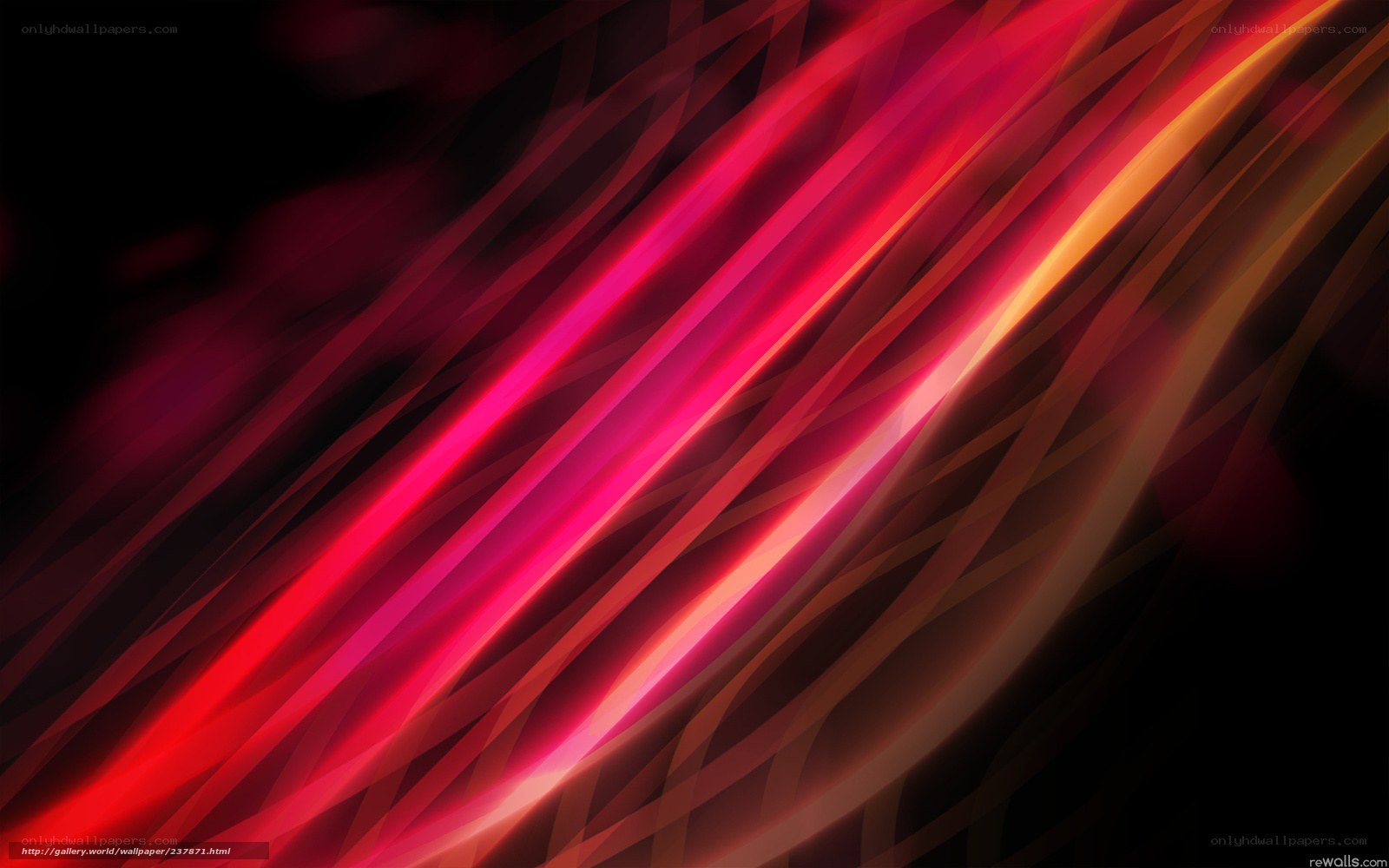 Abstract red light streaks