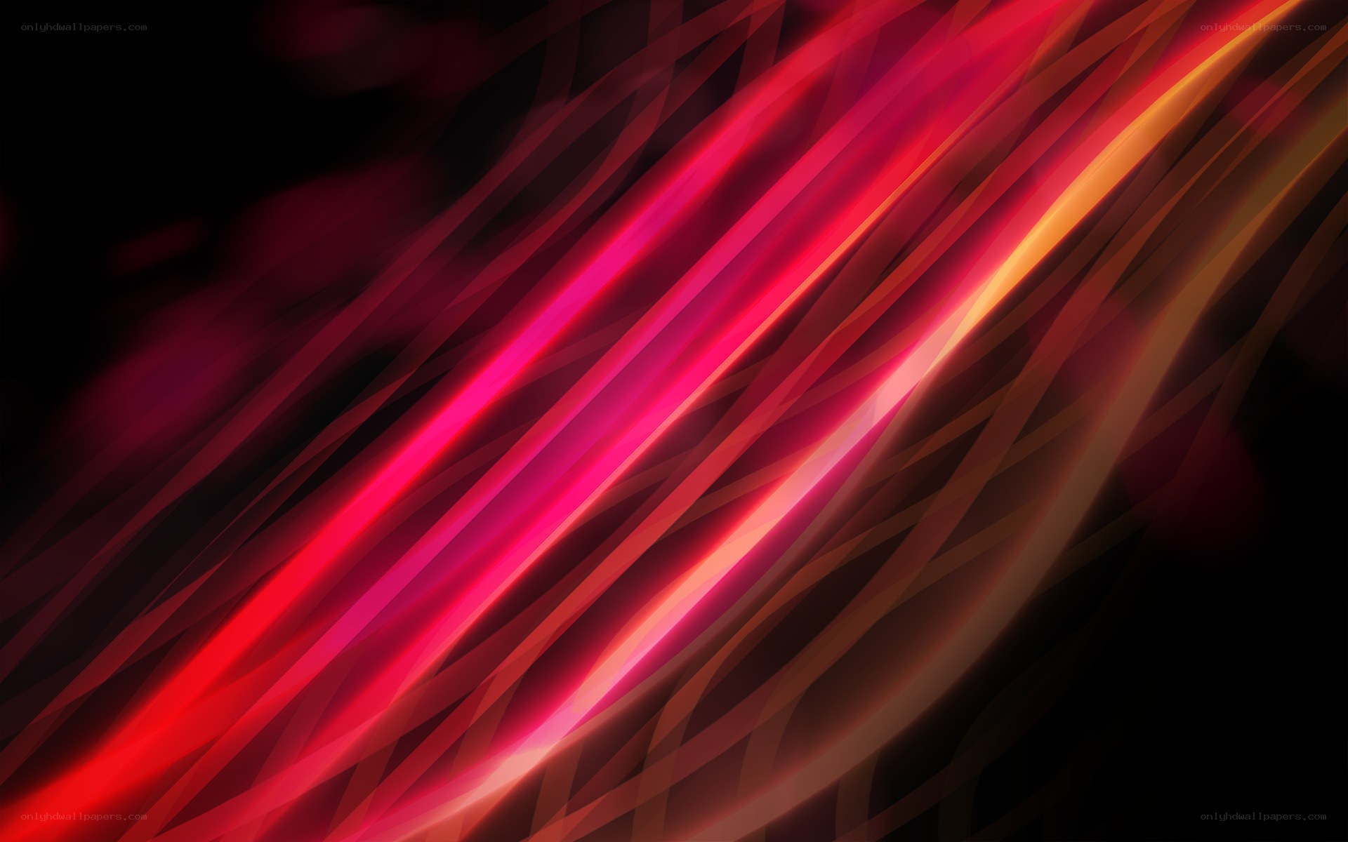 Abstract red light streaks