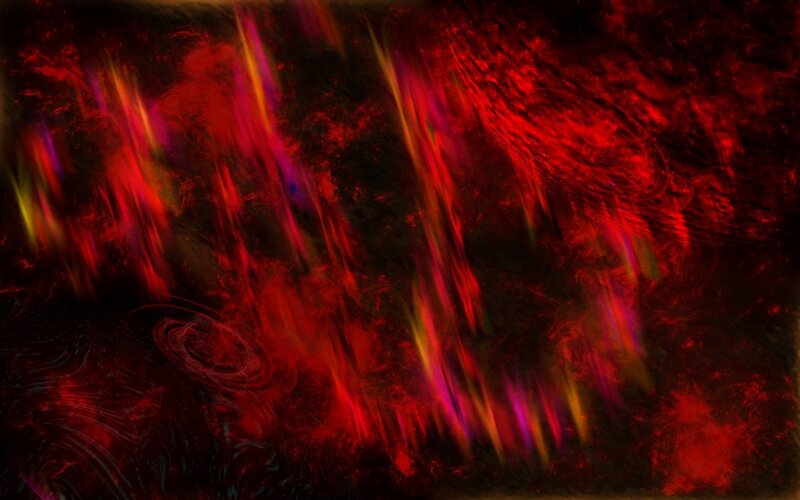 Abstract red light streaks