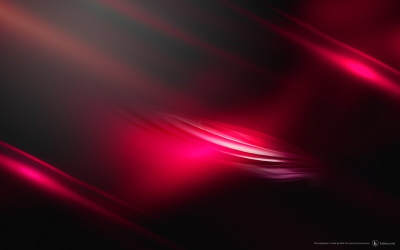 Abstract Red Light Streaks — Dynamic, Digital Art