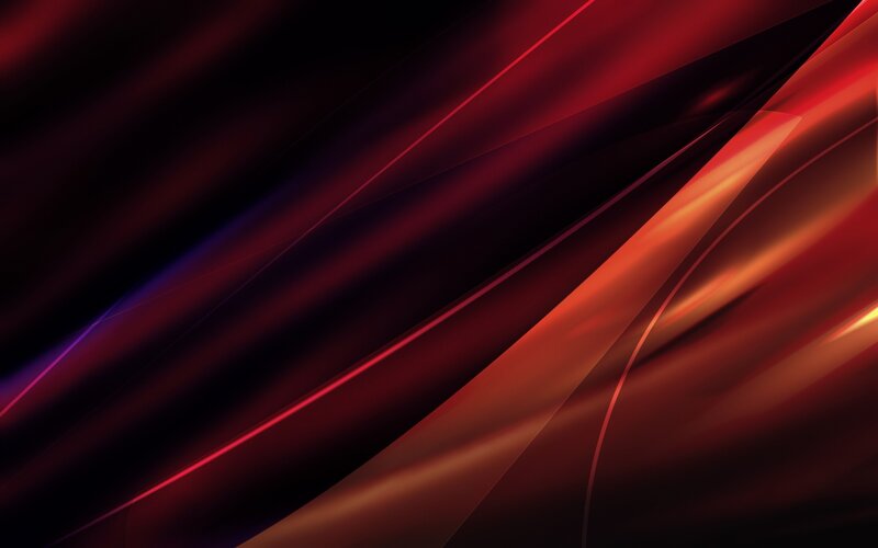 Abstract Red Light Streaks — Dynamic, Lines, Darkness