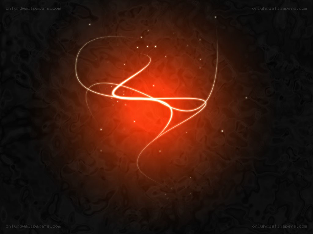 Abstract red light swirl
