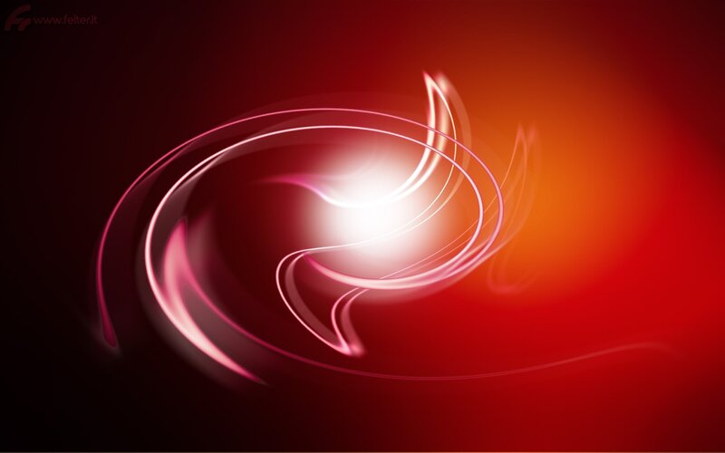 Abstract red light swirl