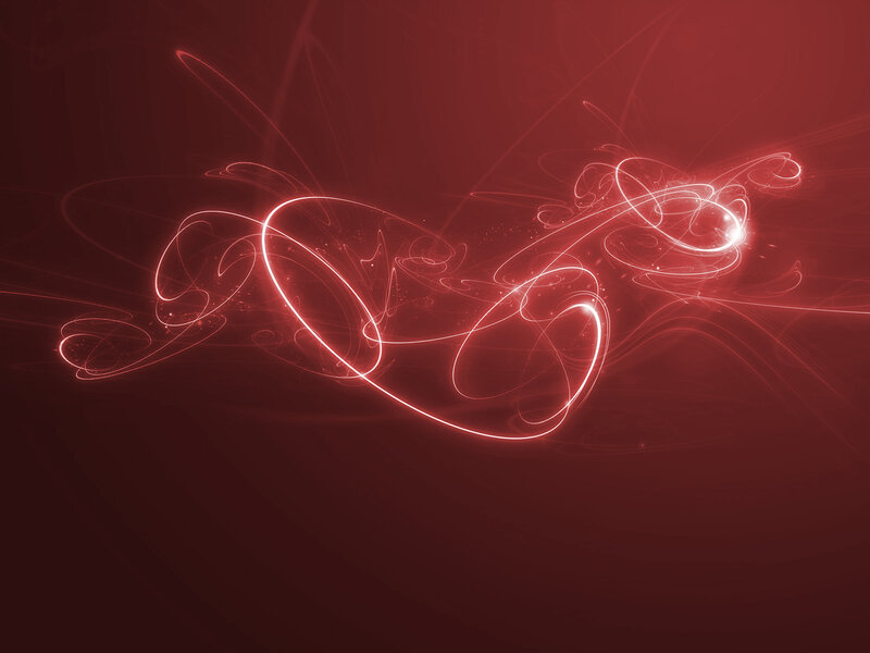 Abstract red light swirls