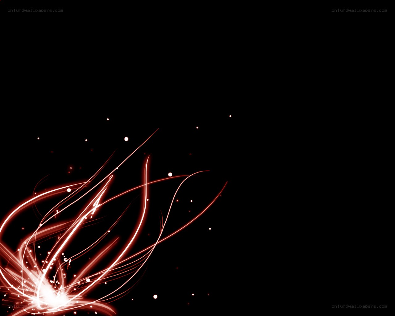 abstract red light trails