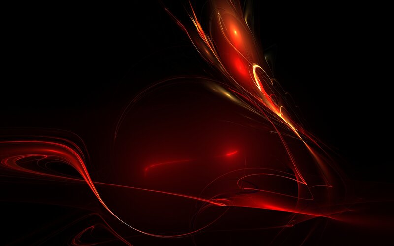 Abstract red light waves