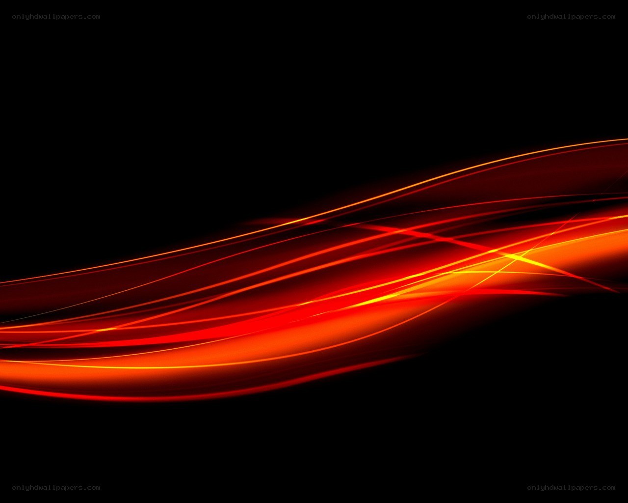 Abstract red light waves