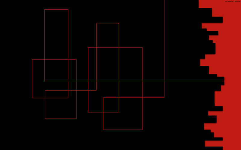 abstract red line design