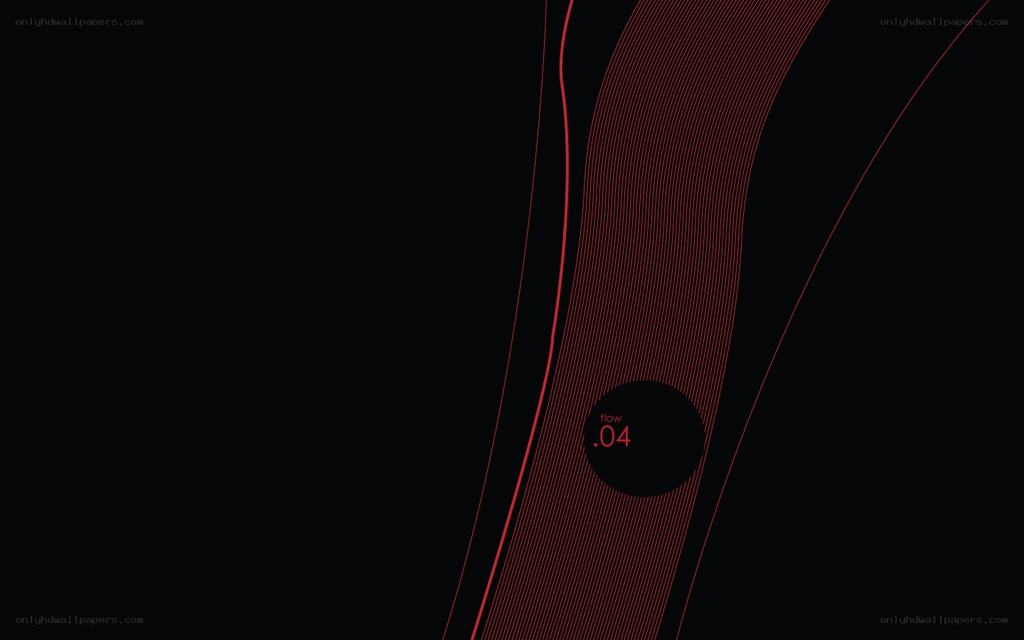 abstract red lines on black