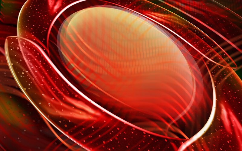 Abstract red motion design
