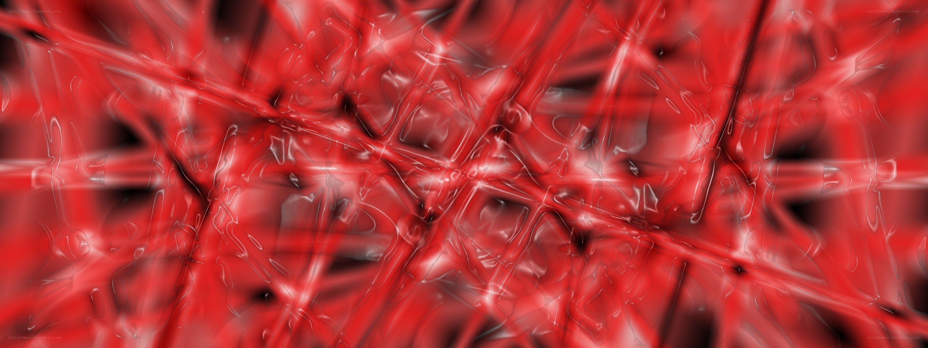 abstract red network pattern