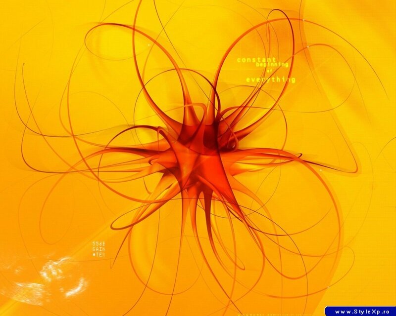 Abstract Red-orange Design
