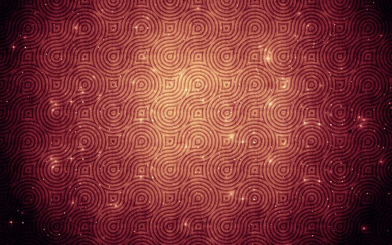 Abstract red pattern with sparkles