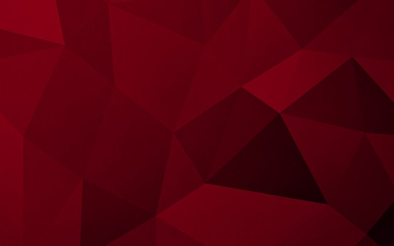 Abstract Red Polygonal Pattern