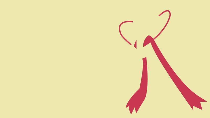 abstract red ribbon design