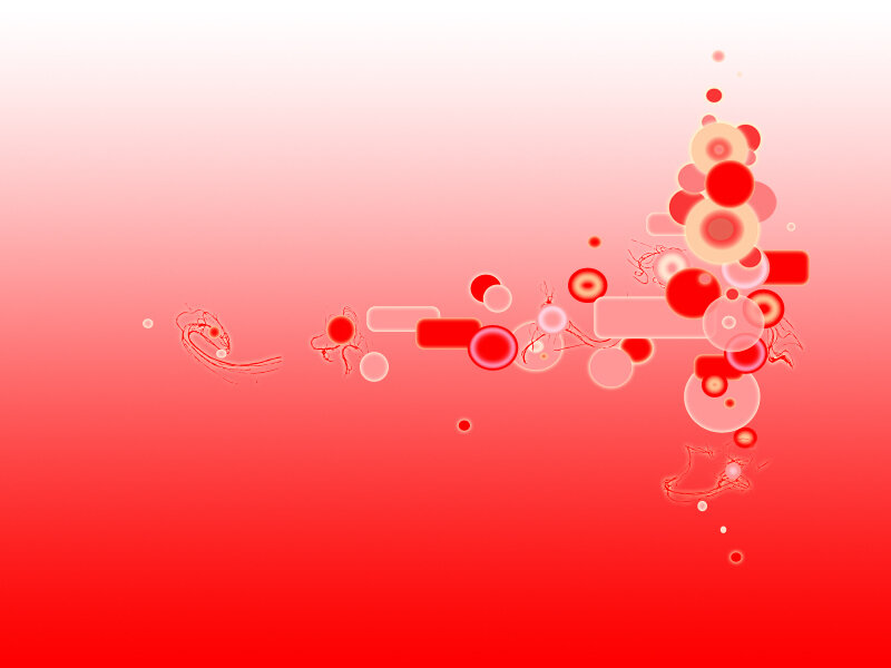 Abstract Red Shapes — Dynamic