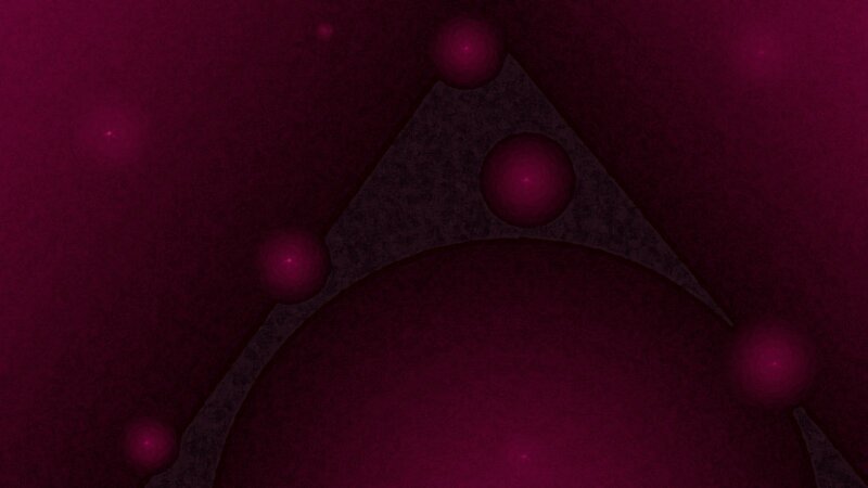 Abstract Red Shapes — Purple