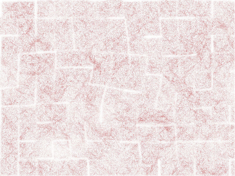 abstract red speckled pattern