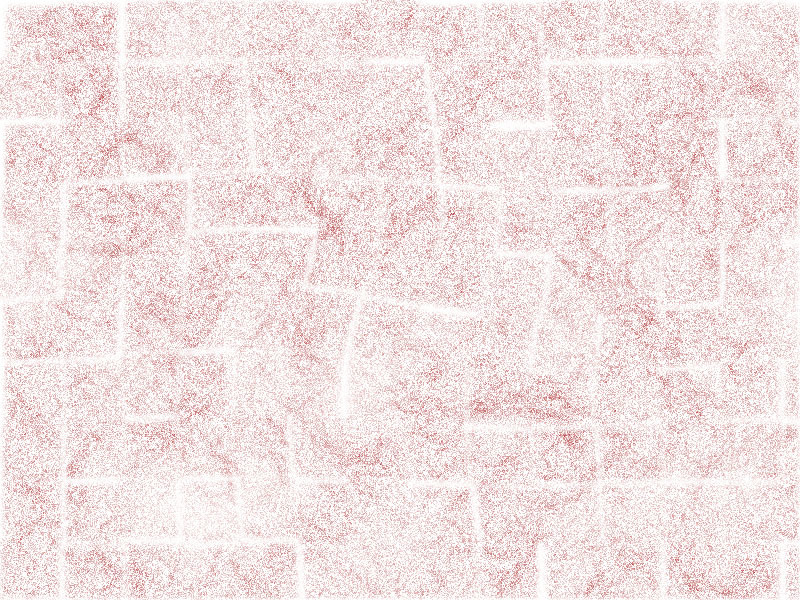 abstract red speckled pattern