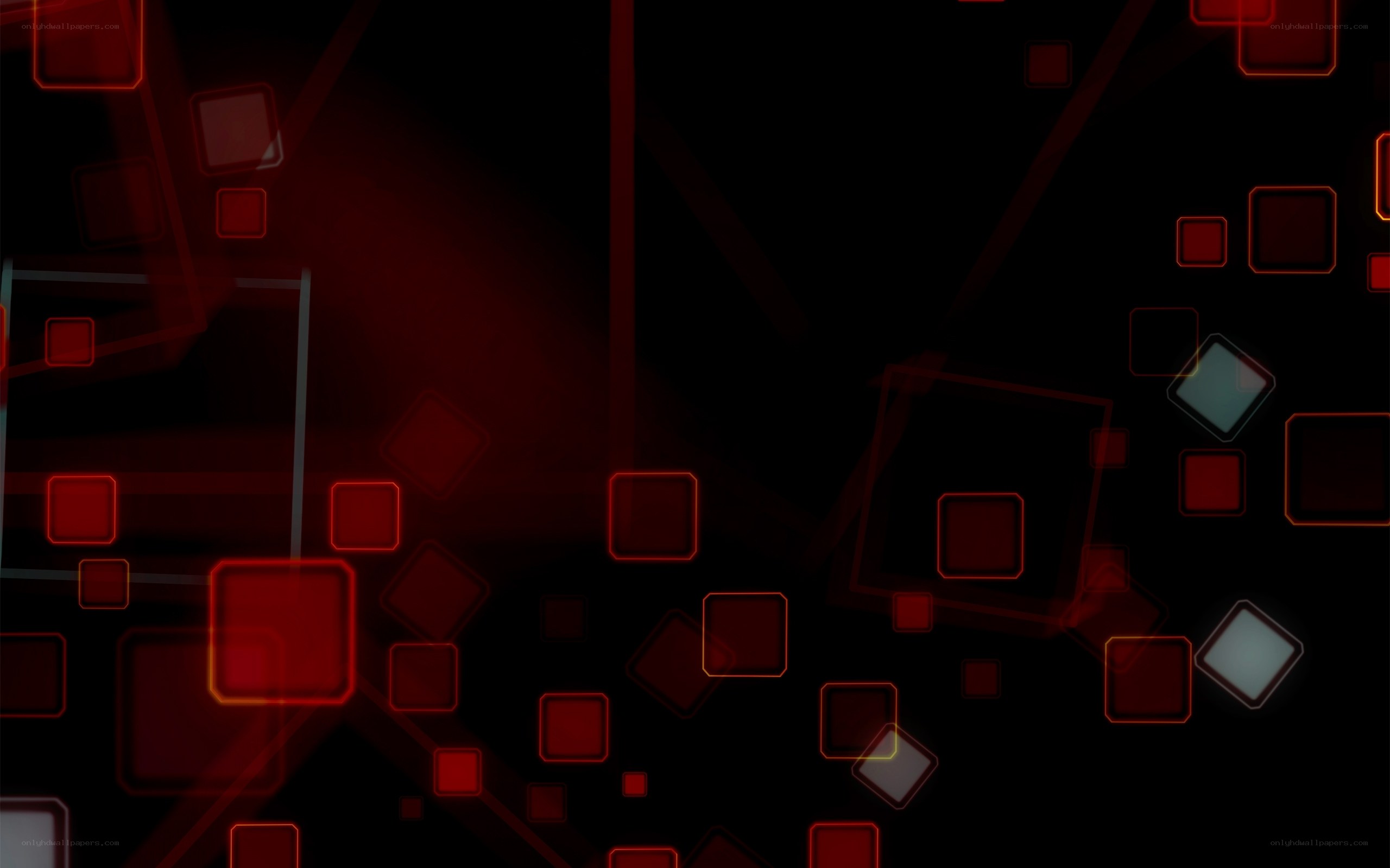 abstract red squares background