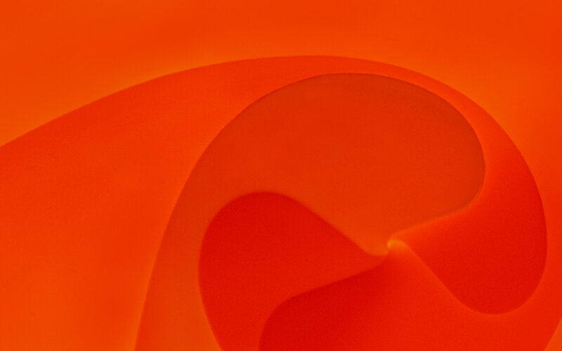 Abstract Red Swirl — Calm