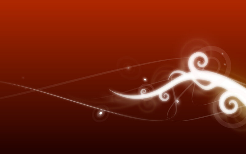 abstract red swirl design