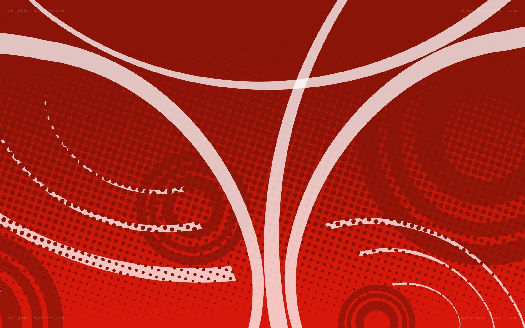 abstract red swirl pattern