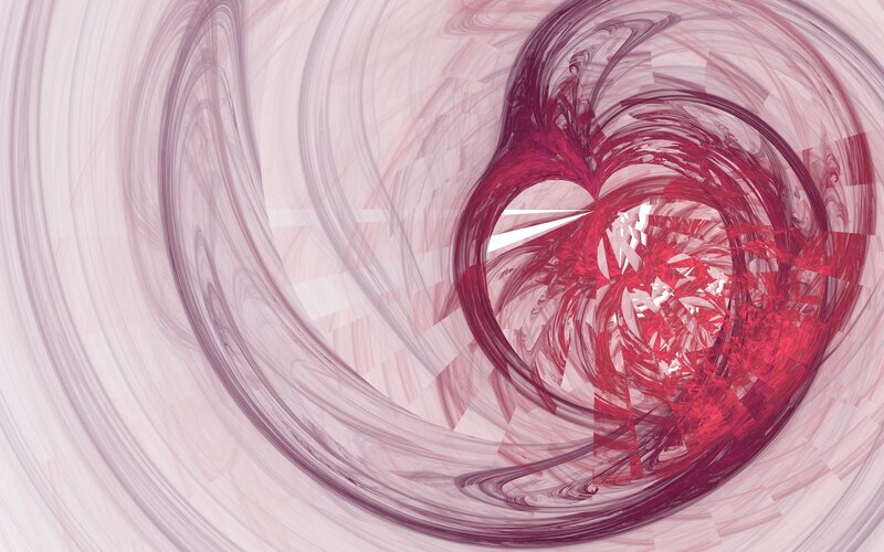 abstract red swirl pattern