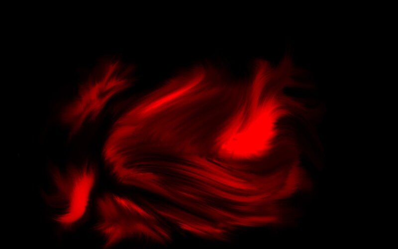 abstract red swirl