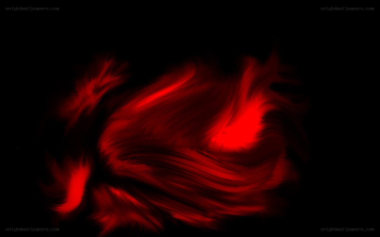 abstract red swirl