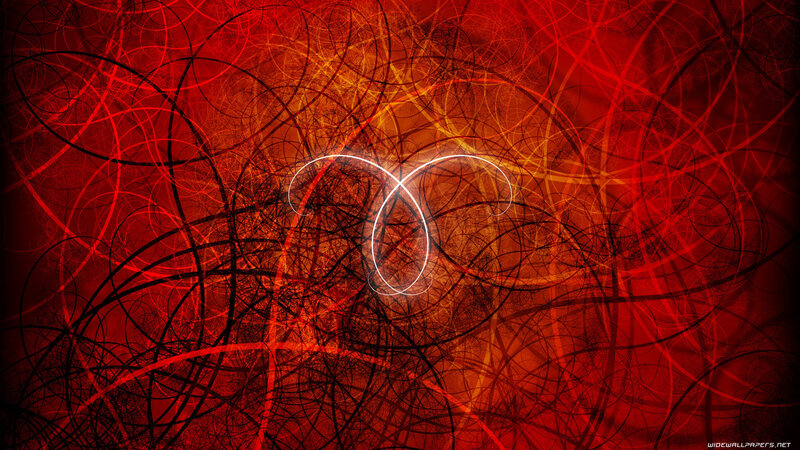 Abstract Red Swirls — Dynamic, Digital Art