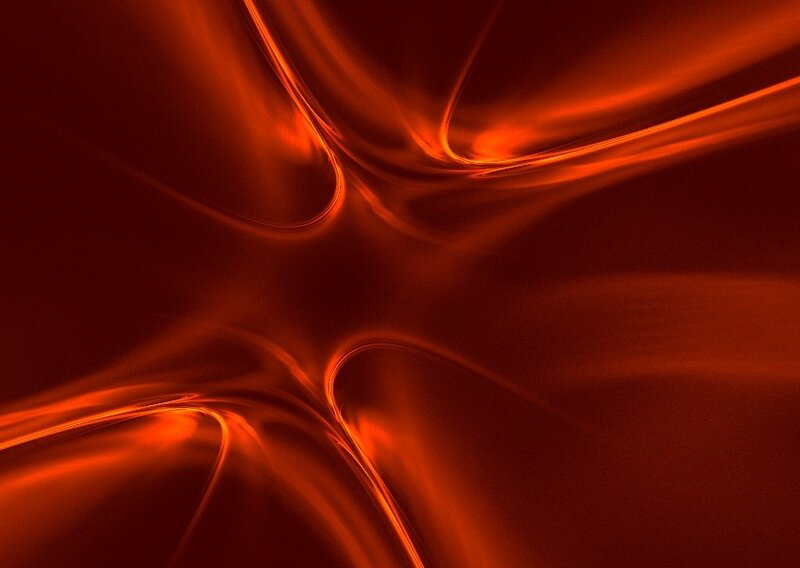 Abstract Red Swirls — Dynamic