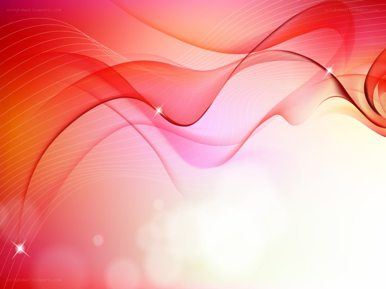 abstract red wave background