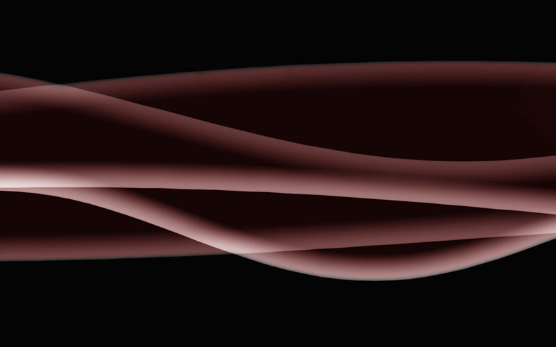 abstract red wave design
