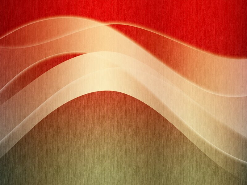 Abstract red wave design