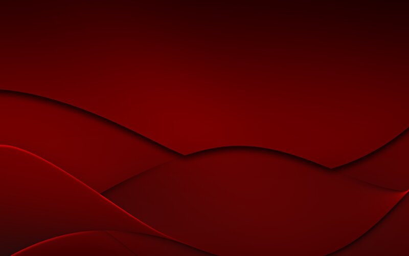 abstract red wave design