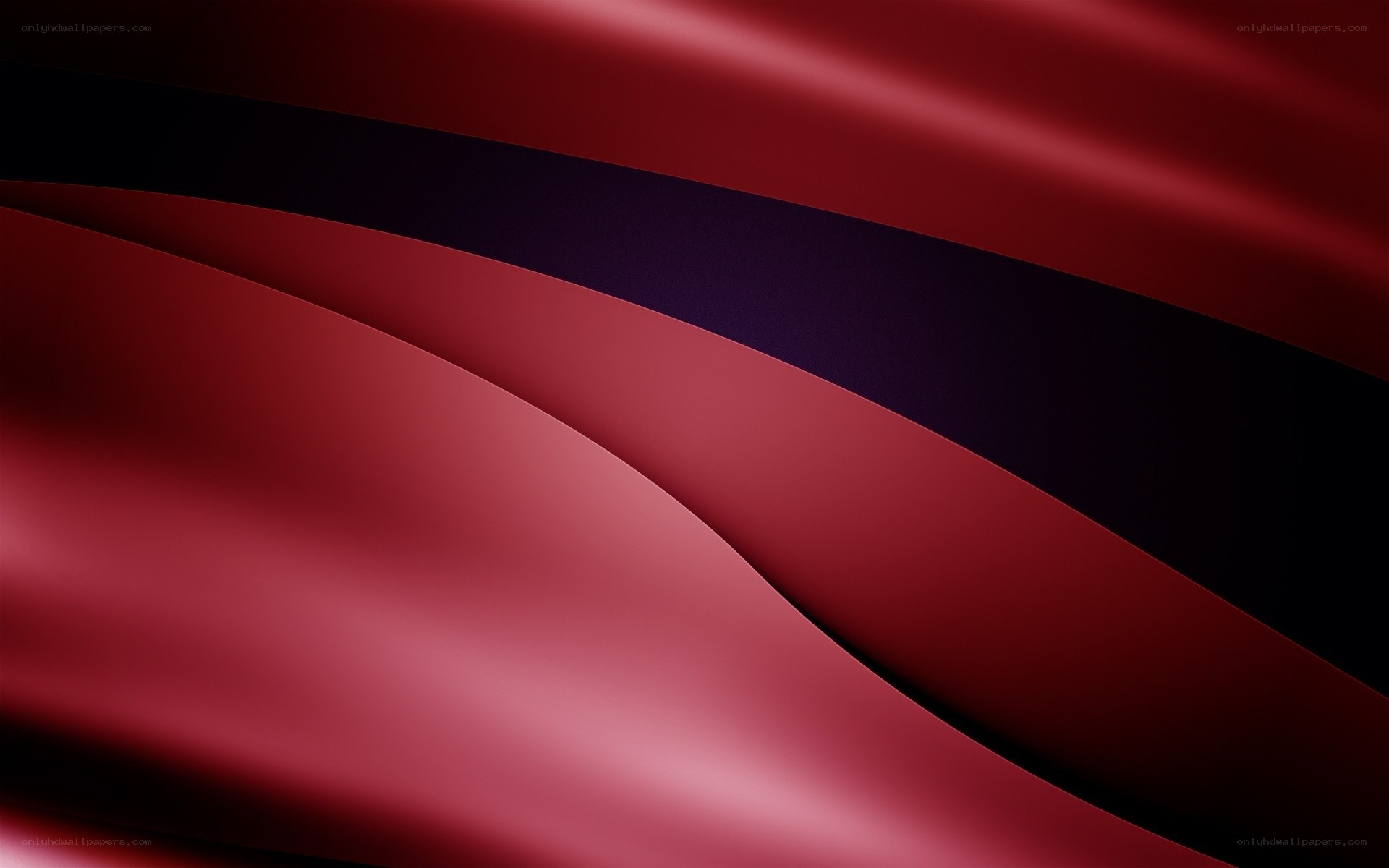 abstract red wave design