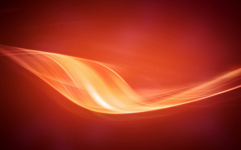 Abstract red wave motion