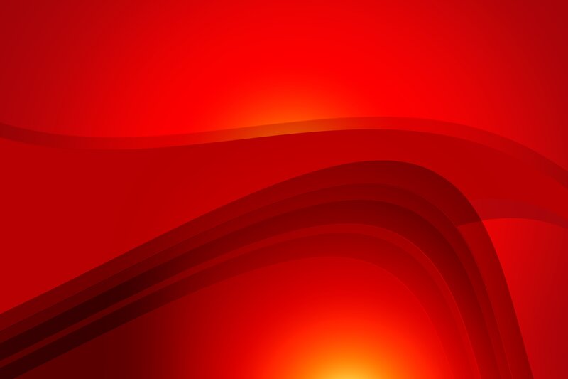 Abstract Red Waves — Dynamic, Gradient