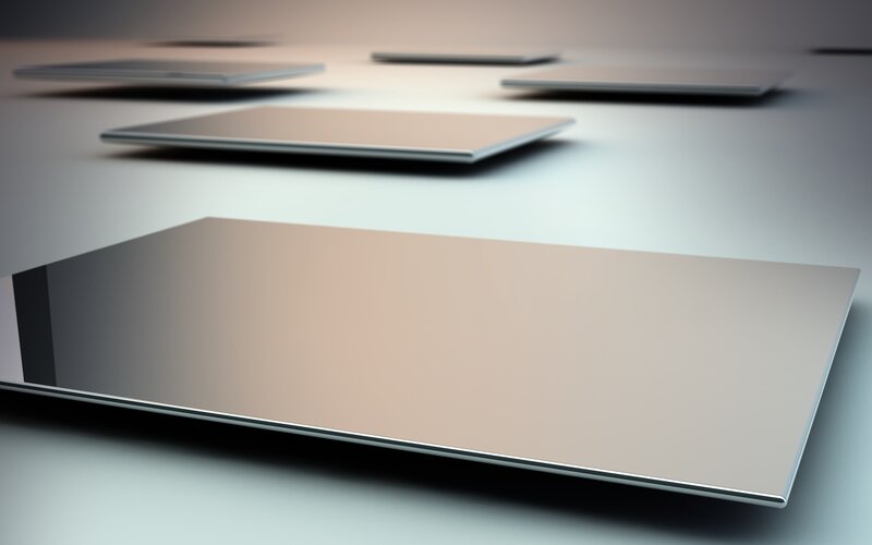 abstract reflective panels