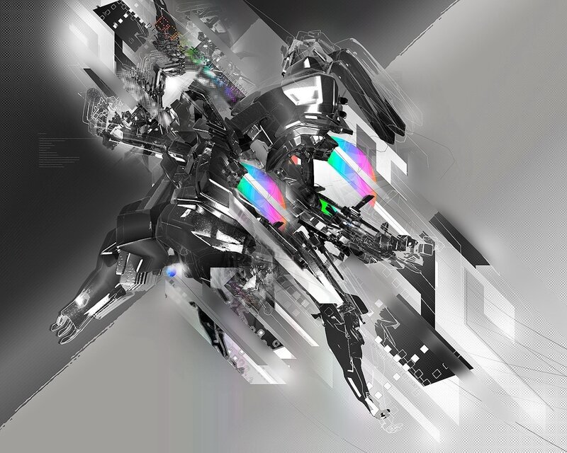 abstract robot design
