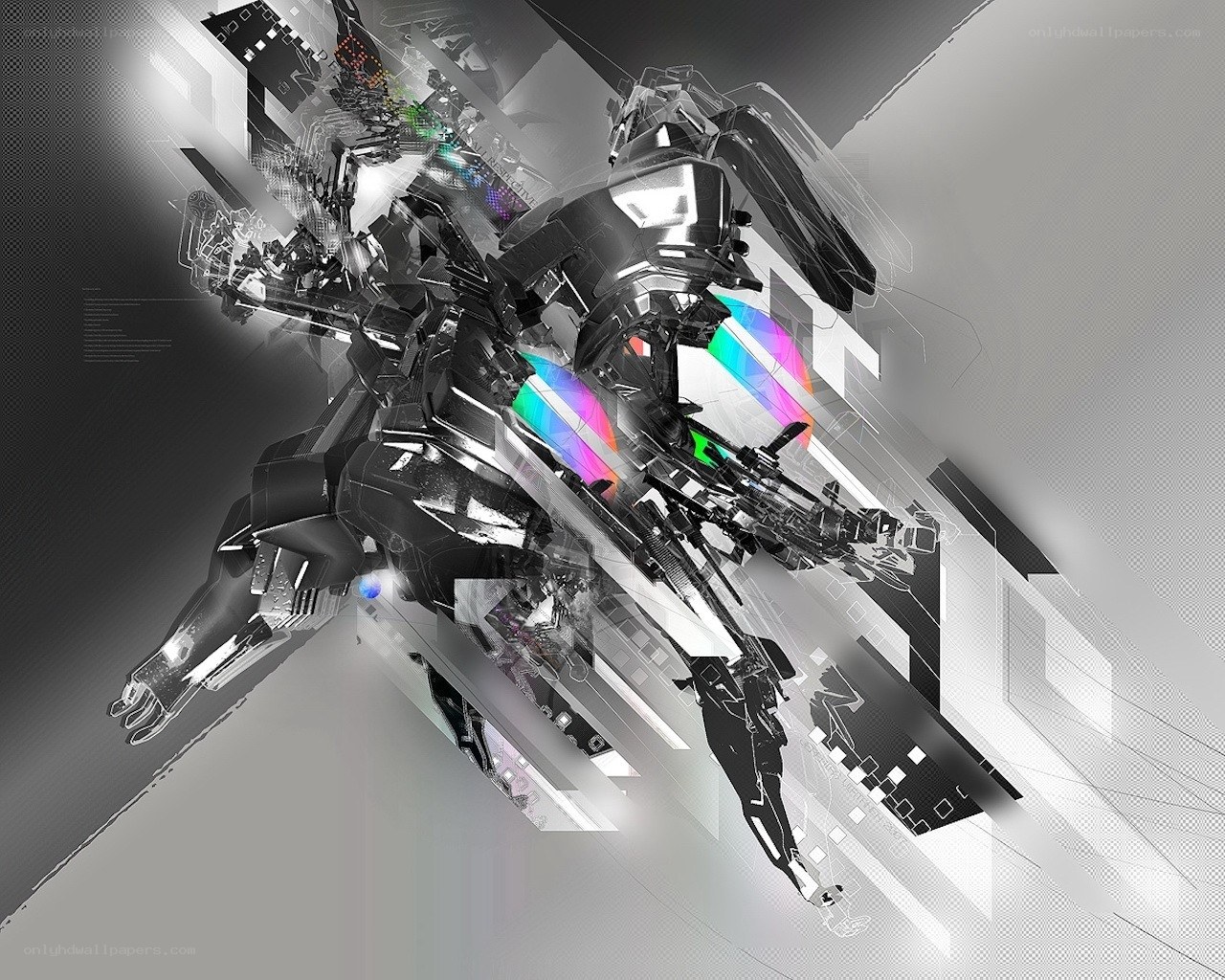 abstract robot design
