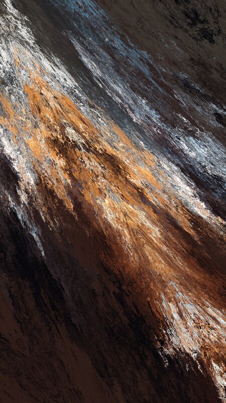 Abstract Rock Formation — Brown, Dramatic
